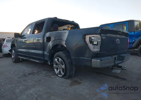 2022 Ford F-150 Lariat from USA, damaged, VIN 1FTFW1E82NKD92827